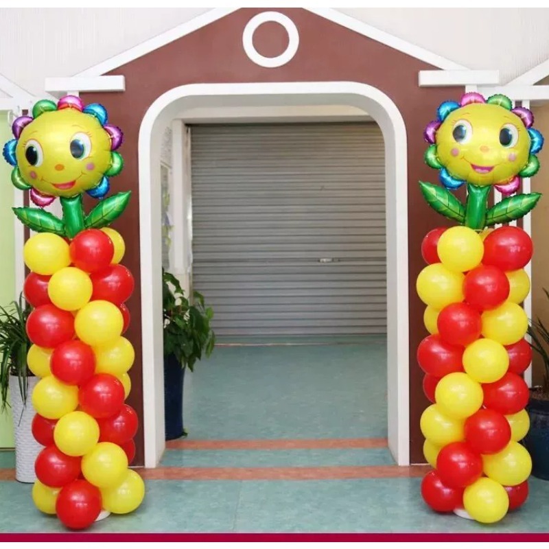 عمود بالونات بطول 130 سم، مجمو - مراجعة Wedding Decor Supply Store وسعره