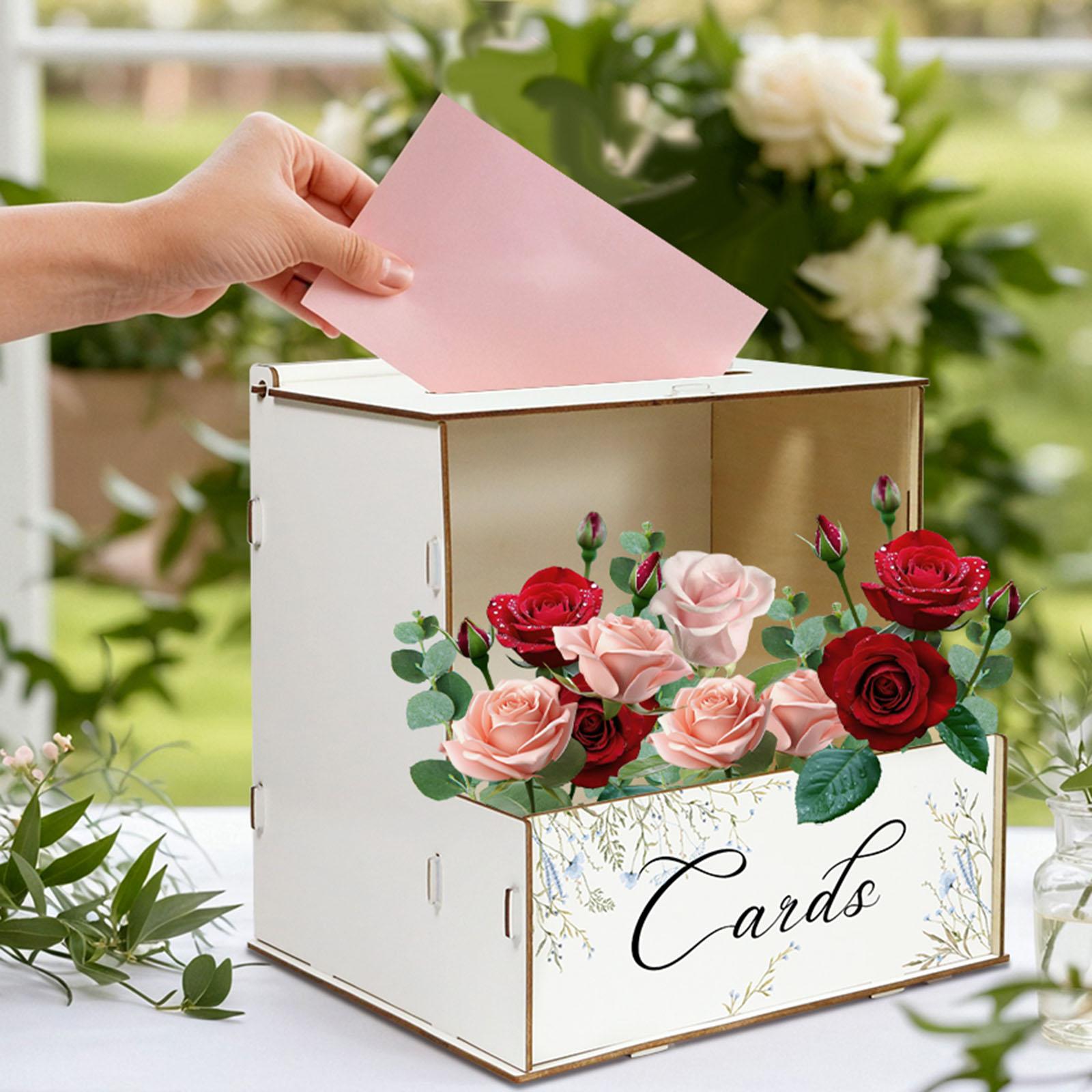 صندوق بطاقات زفاف ريفي مخصص مع - مراجعة Wedding Card Box وسعره